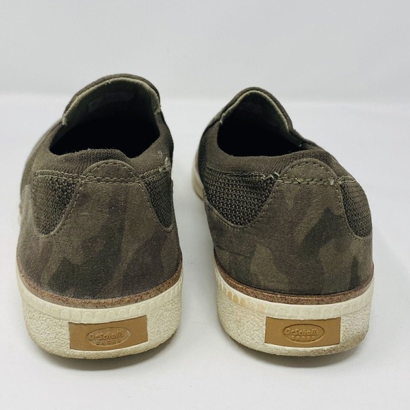 Dr. Scholl's Size 9 Seeing Stars Camo Print Slip On Sneakers Green - Picture 3 of 5